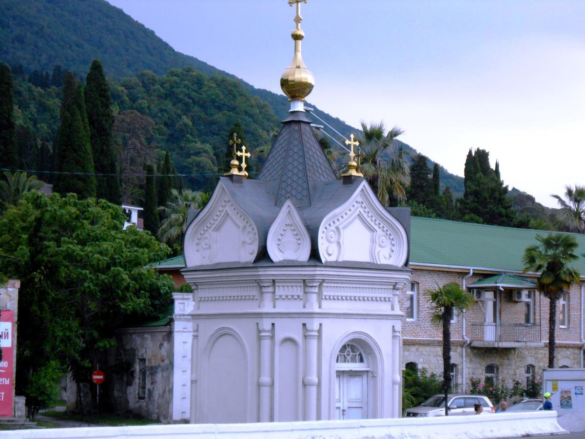 Гостиница Лебедь New Athos Εξωτερικό φωτογραφία